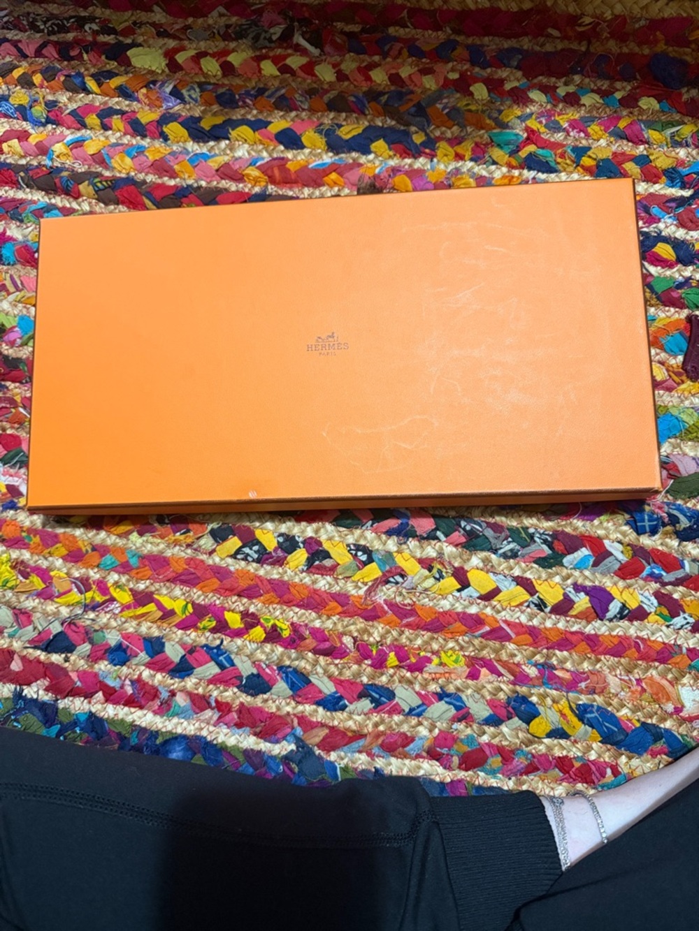 Hermes Orange Signature Box